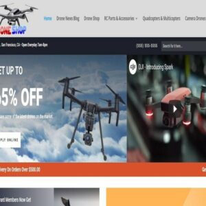 DRONE SHOP WordPress Website