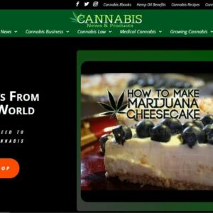 Cannabis News  Video WordPress Website