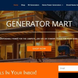 Home Power Generators – website -eBay-amazon-Alixpress- many more
