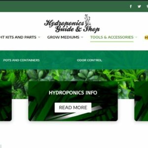 Hydroponics Guide and Shop-WordPress website -woocommerce-Amazon-eBay-Aliexpress